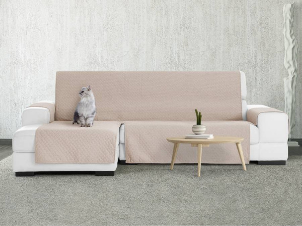 Funda Sofá Chaise Longue Eysa SILVER 