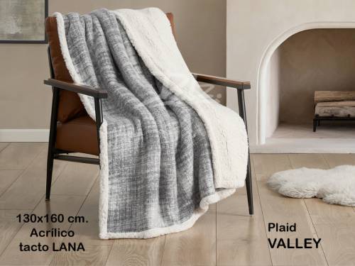 Manta Plaid Sherpa Dolz VALLEY
