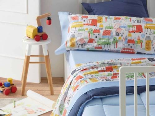Juego sabanas Infantiles Burrito Blanco 178