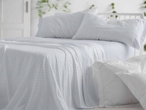 Juego Sabanas 100% algodón CLARO DE LUNA 624