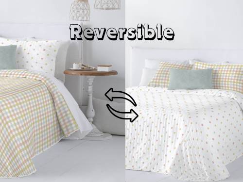 Colcha bouti Fundeco Reversible Ligera KRISTIN