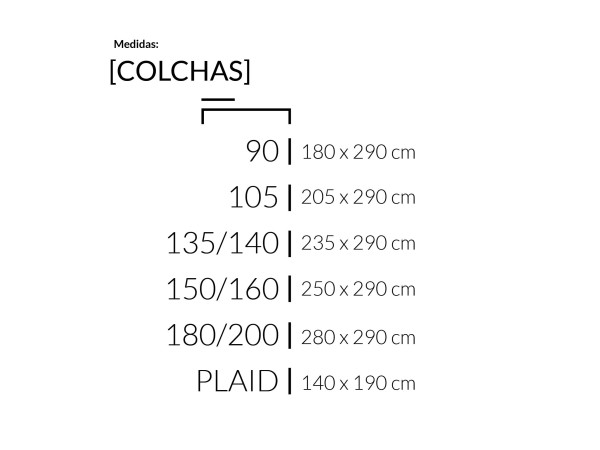 Colcha algodón Banús