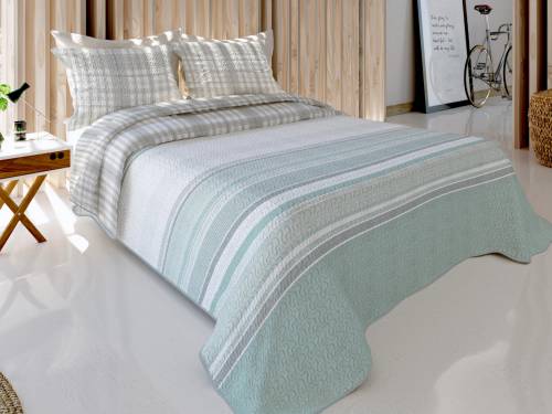 Colcha bouti Ligera Reversible Bianca CORFU