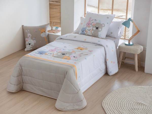 Colcha Bouti Infantil Tejidos JVR BUNNY
