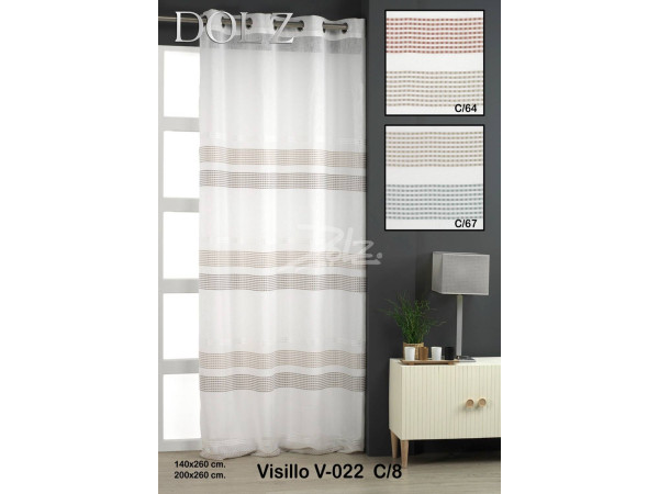 Visillo Confeccionado Dolz V022