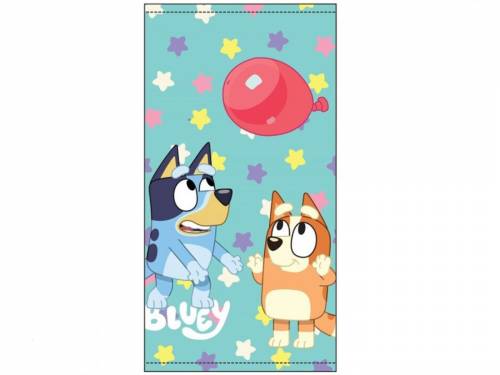 Toalla Playa Microfibra BLUEY Azul