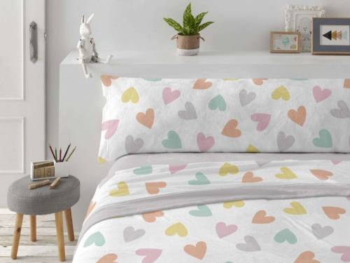 Sabanas Coralina Infantiles Burrito Blanco 992