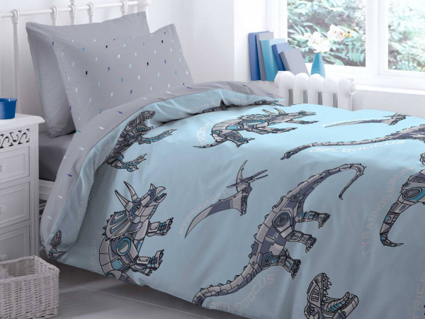 Funda Nórdica Infantil Reversible DINOBOT
