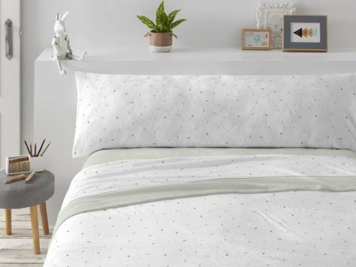 Juego Sabanas Coralina Burrito Blanco 997