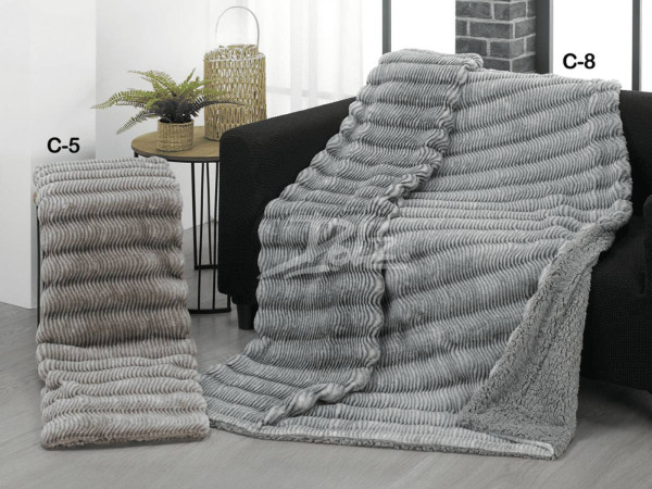 Manta Plaid Sherpa Dolz SALMA