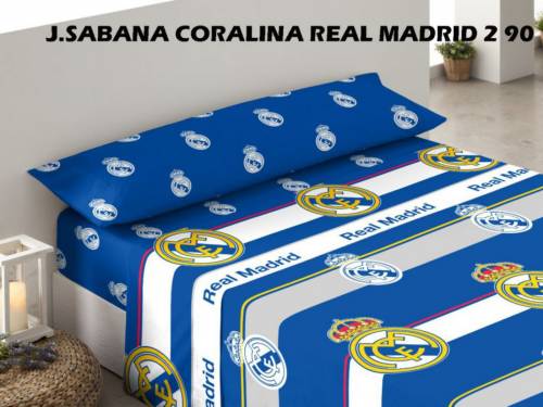 Juego Sabanas Coralina REAL MADRID