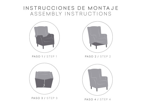 Funda sillón Orejero Elástica APOLO