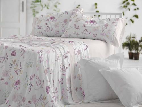 Juego Sábanas Burrito Blanco FASHION 144