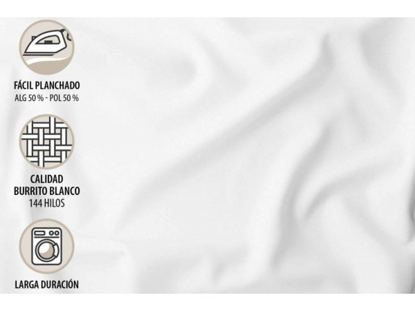 Juego sabanas Burrito Blanco NATURE 053