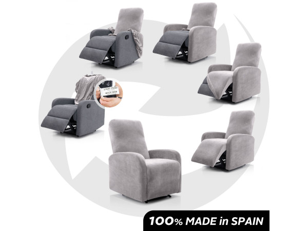 Funda Sillon Relax Pies Juntos Mini VELVET
