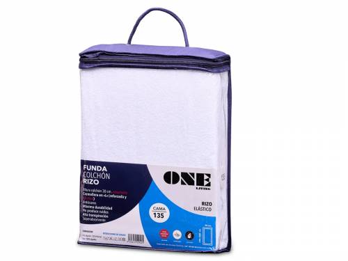 Funda Colchón Rizo Antiácaros ONE