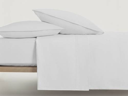 Sábana encimera lisa SERENA 100% Algodón 144 hilos