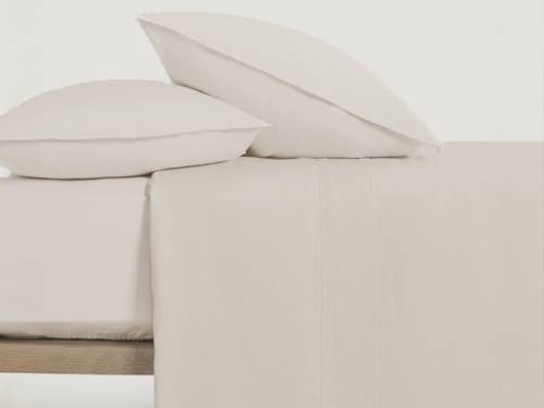 Sábana encimera lisa SERENA 100% Algodón 200 hilos