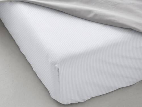 Bajera ajustable satén listado 300 hilos