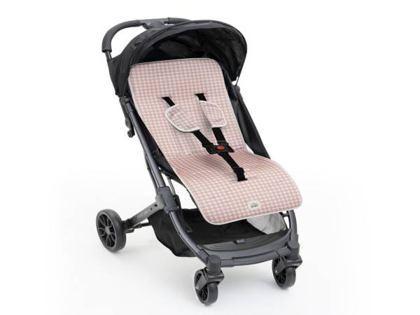 Colchoneta Paseo Transpirable VICHY ROSA