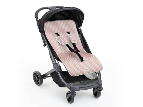 Colchoneta Paseo Transpirable VICHY ROSA