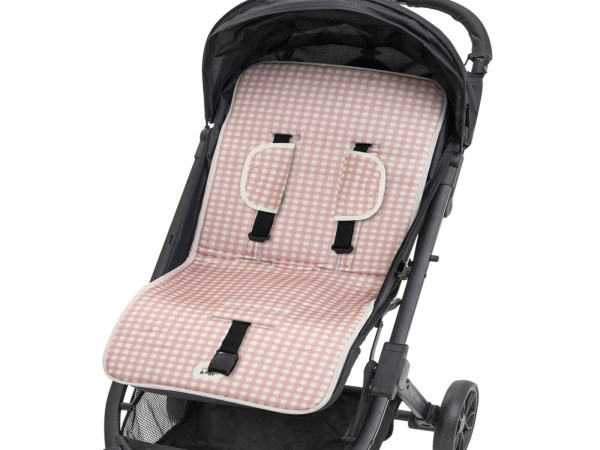 Colchoneta Paseo Transpirable VICHY ROSA