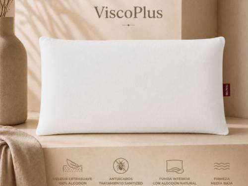Almohada Viscoelástica Antiácaros Belnou VISCOPLUS