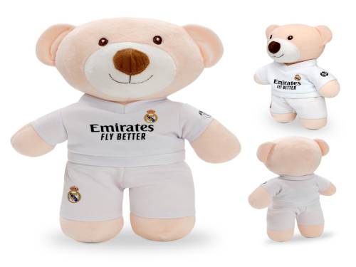 Peluche Personalizado Real Madrid OSO BLANCO