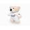 Peluche Personalizado Real Madrid OSO BLANCO