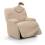 Funda Sillón Relax Pies Juntos Elástica RUSTICA