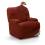 Funda Sillón Relax Pies Juntos Elástica RUSTICA