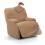 Funda Sillón Relax Pies Juntos Elástica RUSTICA