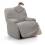 Funda Sillón Relax Pies Juntos Elástica RUSTICA