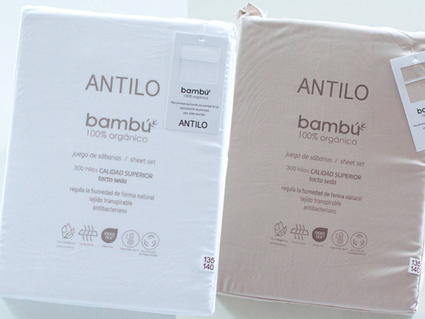 Juego Sabanas Bambu Antilo GAIA