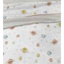 Sabanas Coralina Infantiles Burrito Blanco 107