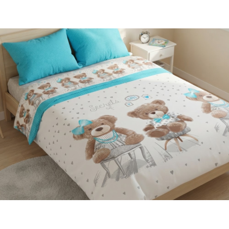 Funda Nórdica Burrito Blanco DORM 154