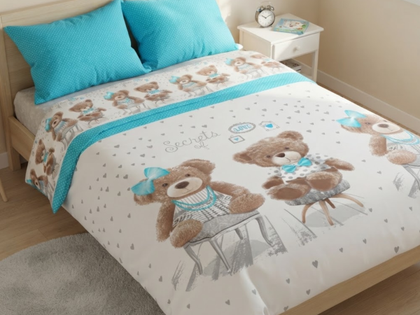 Funda Nórdica Burrito Blanco DORM 154