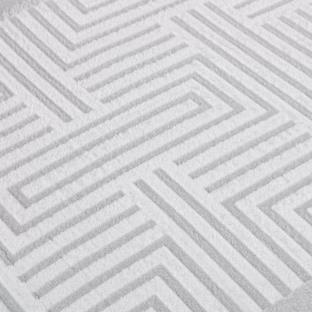 Manta Sofá Coralina + Borreguito Manterol ZIGZAG| Plaids Borreguito