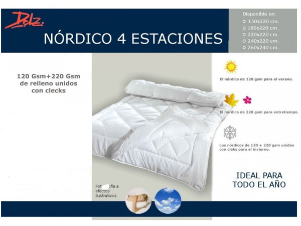 Relleno Nórdico Dolz 4 ESTACIONES
