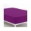Bajera ajustable COMBI LISOS. 100% algodón (144 hilos). Es-Tela 136-MORADO