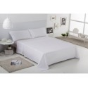 Sábana encimera COMBI LISOS. 100% algodón (144 hilos). Es-Tela 001-BLANCO
