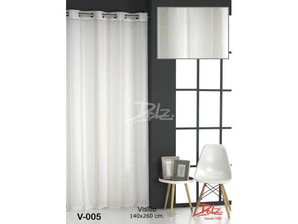 Visillo Confeccionado Dolz V005