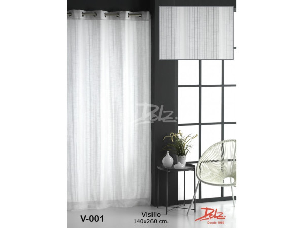 Visillo Confeccionado Dolz V001