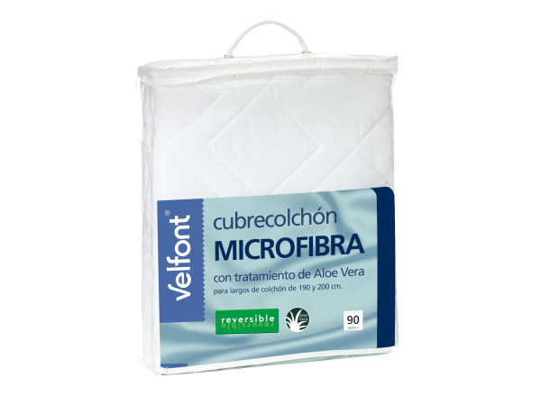 Cubrecolchón Reversible MICROFIBRA 