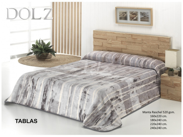 Manta Estampada Rachel Dolz TABLAS