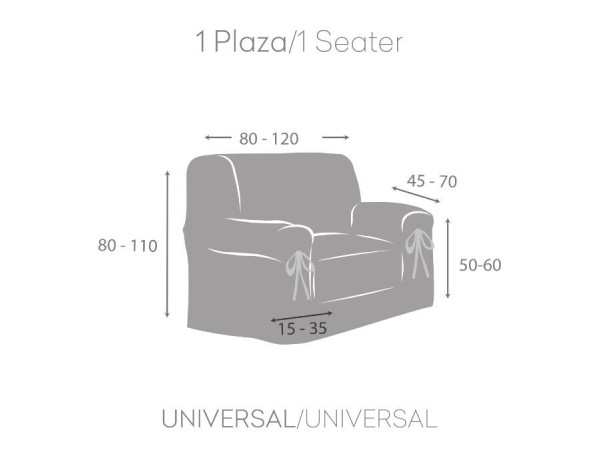 Funda Sofá Universal Impermeable  LOIRA