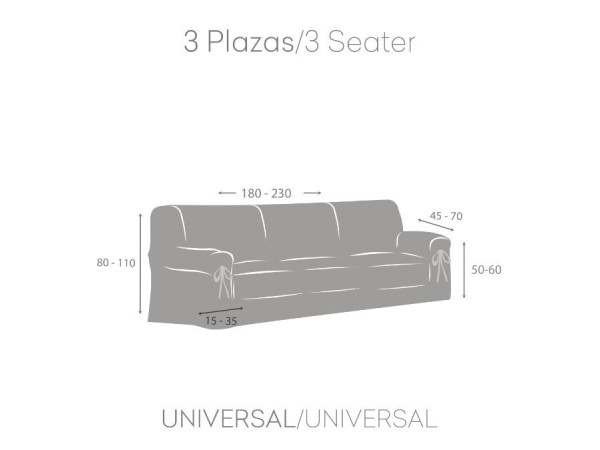 Funda Sofá Universal Impermeable  LOIRA