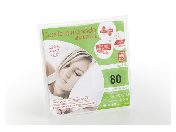 Funda almohada Mimar Punto Liso 100% ALGODÓN