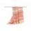 Fouta de algodón reciclado Maca 265-CORAL