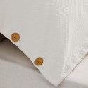 Dúo funda nórdica y almohadas algodón Suiza.